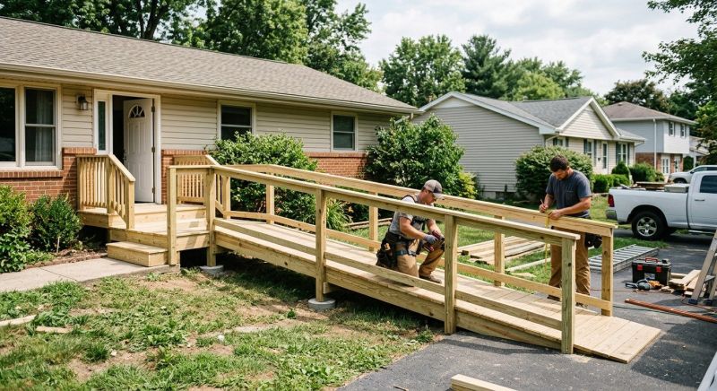 Mobility Ramp Construction in Conroe, TX
