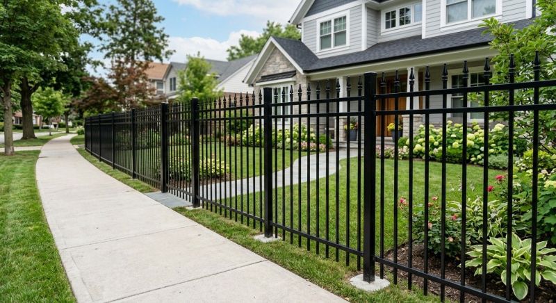 Steel Fence Replacement in Grand Rapids, MI