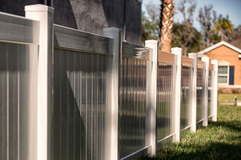 White Pvc Fence Installation in Pearland, TX